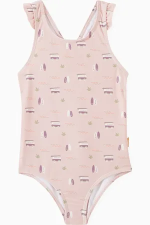 Fresk Graphic-print One-piece Swimsuit in Nylon
