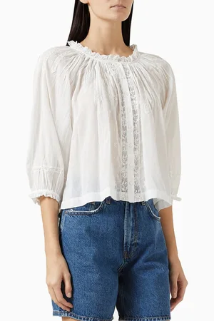 Doen Abigail Top in Cotton-voile