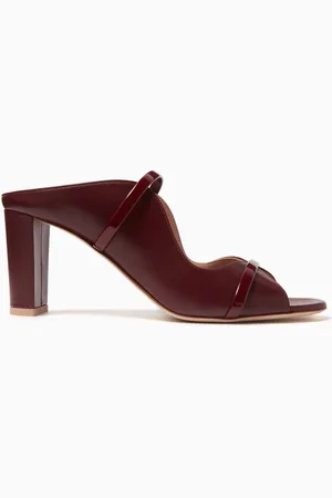 MALONE SOULIERS Norah 70 Mule Sandals in Nappa