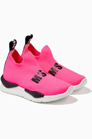 Msgm Logo Sock Trainers