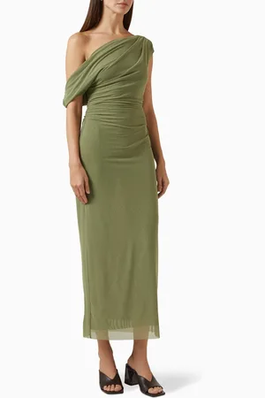 Significant Other Drew Midi Dress in Mesh