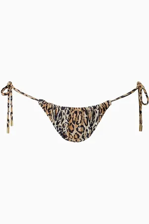 Melissa Odabash Egypt Leopard-print Bikini Briefs in Stretch Nylon