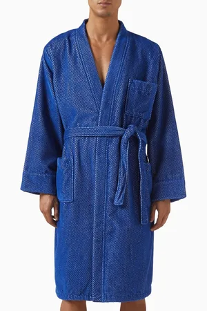 Oas Aquatic Pepper Robe in Velour