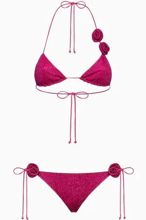 Oseree Lumiere Rose Microkini Bikini Set