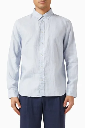 Les Deux Kristian Oxford Shirt in Linen