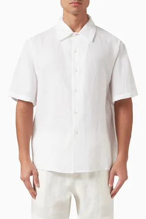 COMMAS Short-sleeve Shirt in Linen