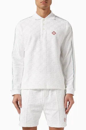 Casablanca Monogram Shirt in Jacquard-terry