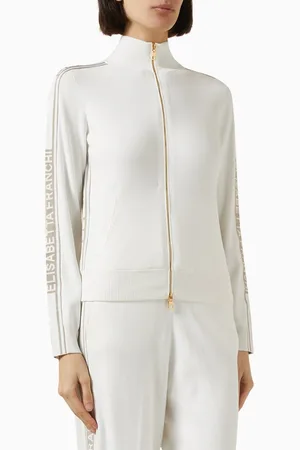 Elisabetta Franchi Contrasting-bands Cardigan in Viscose