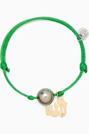 Robert Wan Allah Charm Bracelet in 18kt Gold