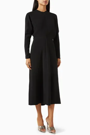 Victoria Beckham Dolman Midi Dress in Cady