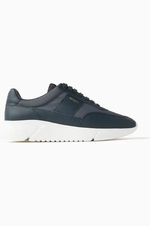 Axel Arigato Genesis Vintage Runner Sneakers in Leather & Recycled Nylon