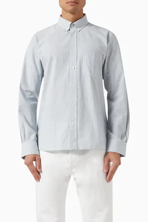 OFFICINE GENERALE Bart Shirt in Cotton