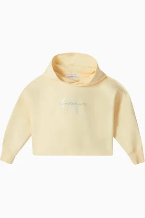 Calvin Klein Monogram Hoodie in Cotton
