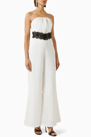 Elle Zeitoune Lindsey Strapless Jumpsuit