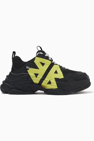 Balenciaga Triple S Tape Type Sneakers in Mesh