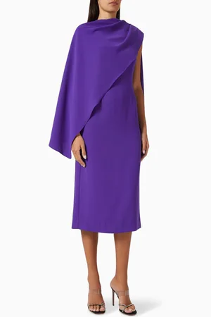 Dalood Shila Midi Dress in Viscose