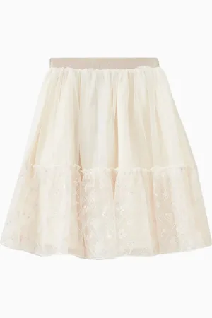 Aigner Layered Midi Skirt