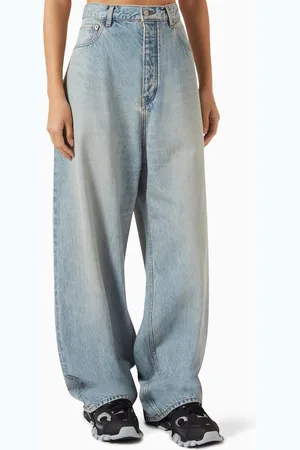 Balenciaga Baggy-fit Jeans in Japanese Denim