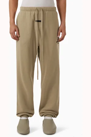 FEAR OF GOD Logo Sweatpants in Core Fleece