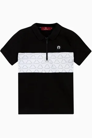 Aigner Embroidered Logo Polo Shirt
