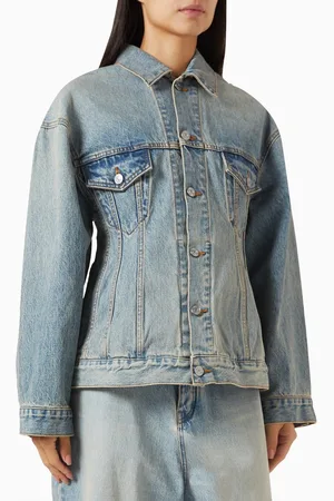 Balenciaga Hourglass Jacket in Denim