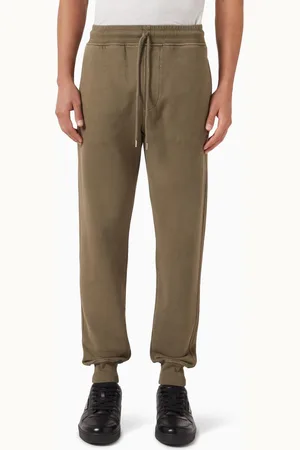 C.P. Company Cargo Sweatpants in Diagonal Fleece