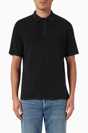RAG&BONE Harvey Polo T-shirt in Cotton-knit