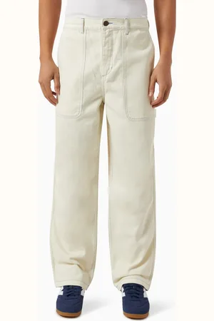 Palmes Broom Pants in Organic Cotton-twill