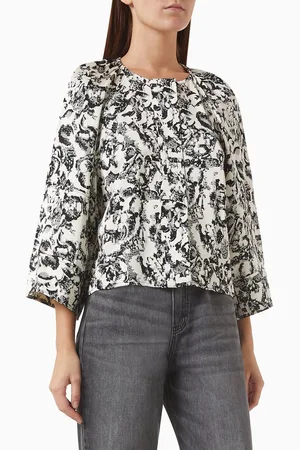 DAY Birger et Mikkelsen Loreen Printed Top in Viscose