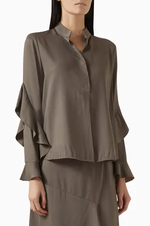 Hukka Long-sleeve Shirt in Viscose-blend