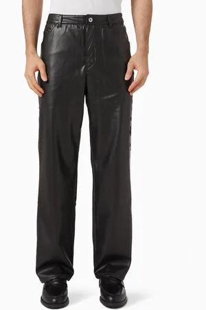 Champion X Angelo Baque Charro Pants in Faux Leather