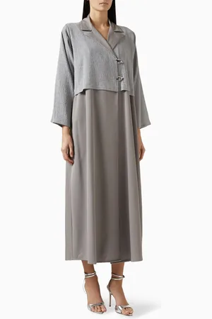 Beige Collection Coat-style Abaya