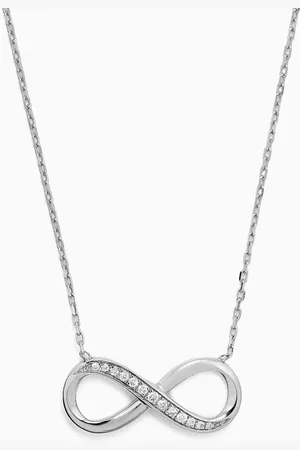 Fergus James Infinity Pendant Necklace in 18kt Gold