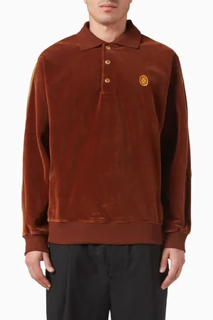 Drôle de Monsieur Le Polo Velours in Velvet