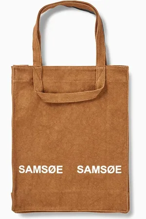 Samsøe Samsøe Salucca Shopper Tote Bag in Cotton-canvas
