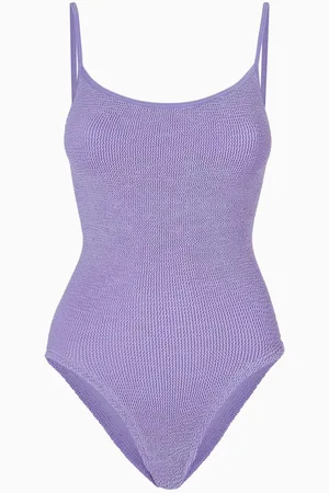 Hunza G Pamela Swimsuit in Crinkle Nylon Blend
