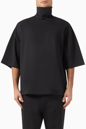 FEAR OF GOD Milano High-neck T-shirt in Viscose-blend