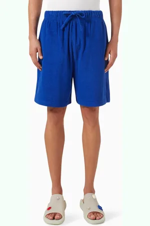 Burberry Drawcord Shorts in Cotton Terry