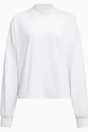 Alaïa Logo T-shirt in Cotton Jersey