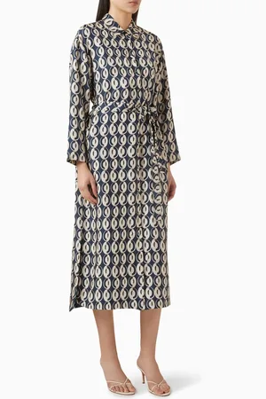Max Mara Timetwill Midi Dress in Silk