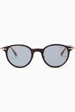 Montblanc Round Sunglasses in Acetate