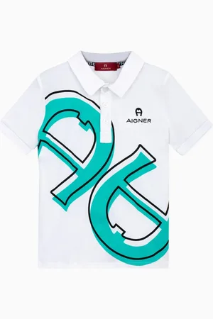 Aigner Embroidered Logo Polo Shirt
