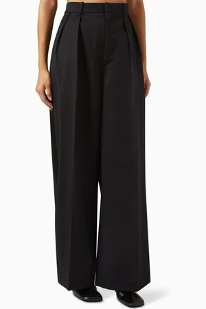 WARDROBE.NYC Evening Wide-leg Pants