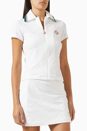 Casablanca Diamond-logo Polo Shirt