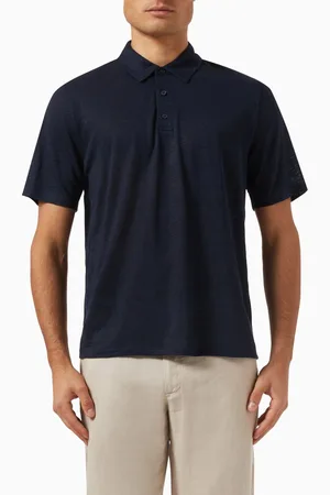 Vince Polo Shirt in Linen