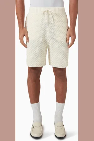 Casablanca Shorts in Textured Knit
