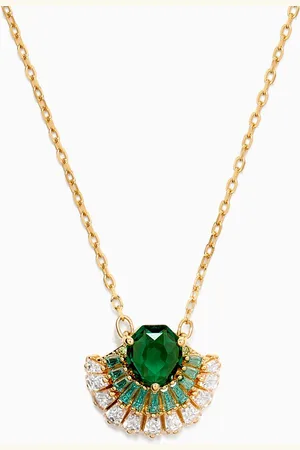 Swarovski Idyllia Pendant Necklace in Gold-tone Metal