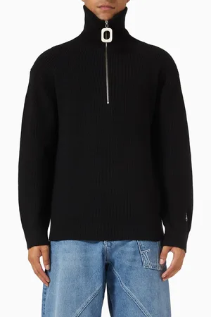 J.W.Anderson Half-zip Jumper in Knit