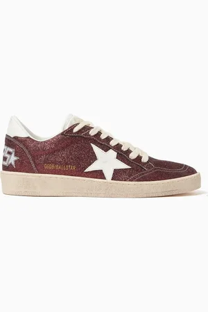 Golden Goose Ball Star Glitter Sneakers
