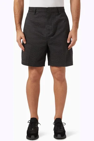 Emporio Armani Bermuda Shorts in Logo Jacquard